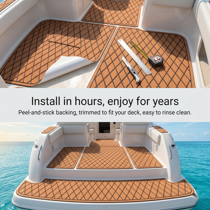 Custom Non-Slip EVA Boat Flooring for Formula -1994 - 31 PC